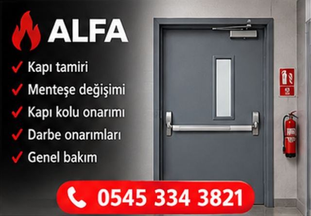 Maltepe Ucuz Yangın Kapısı, Tamir ve Ekonomik Servis Çözümleri