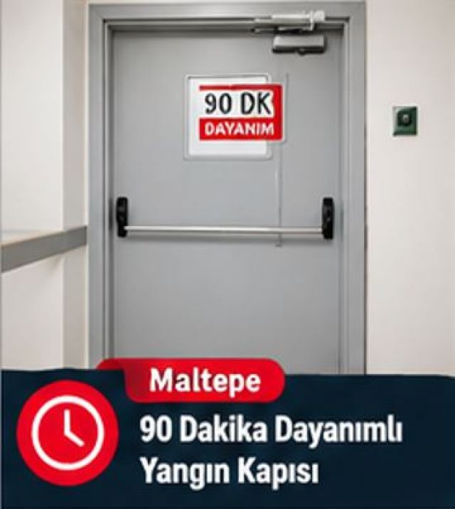 Kadıköy 90 Dakika Dayanımlı Yangın Kapısı