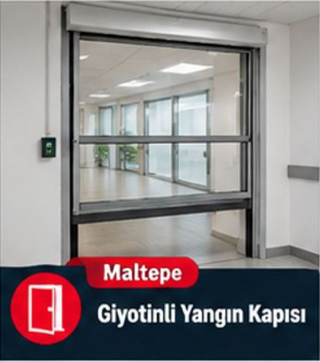 Kadıköy Giyotinli Yangın Kapısı