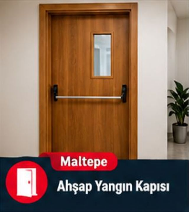 Maltepe Ahşap Yangın Kapısı